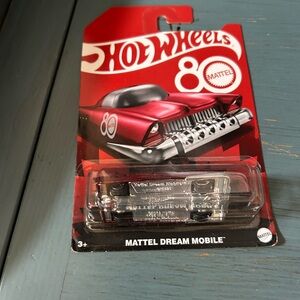 Mattel Hot Wheels 80th Anniversary Red Dream Mobile